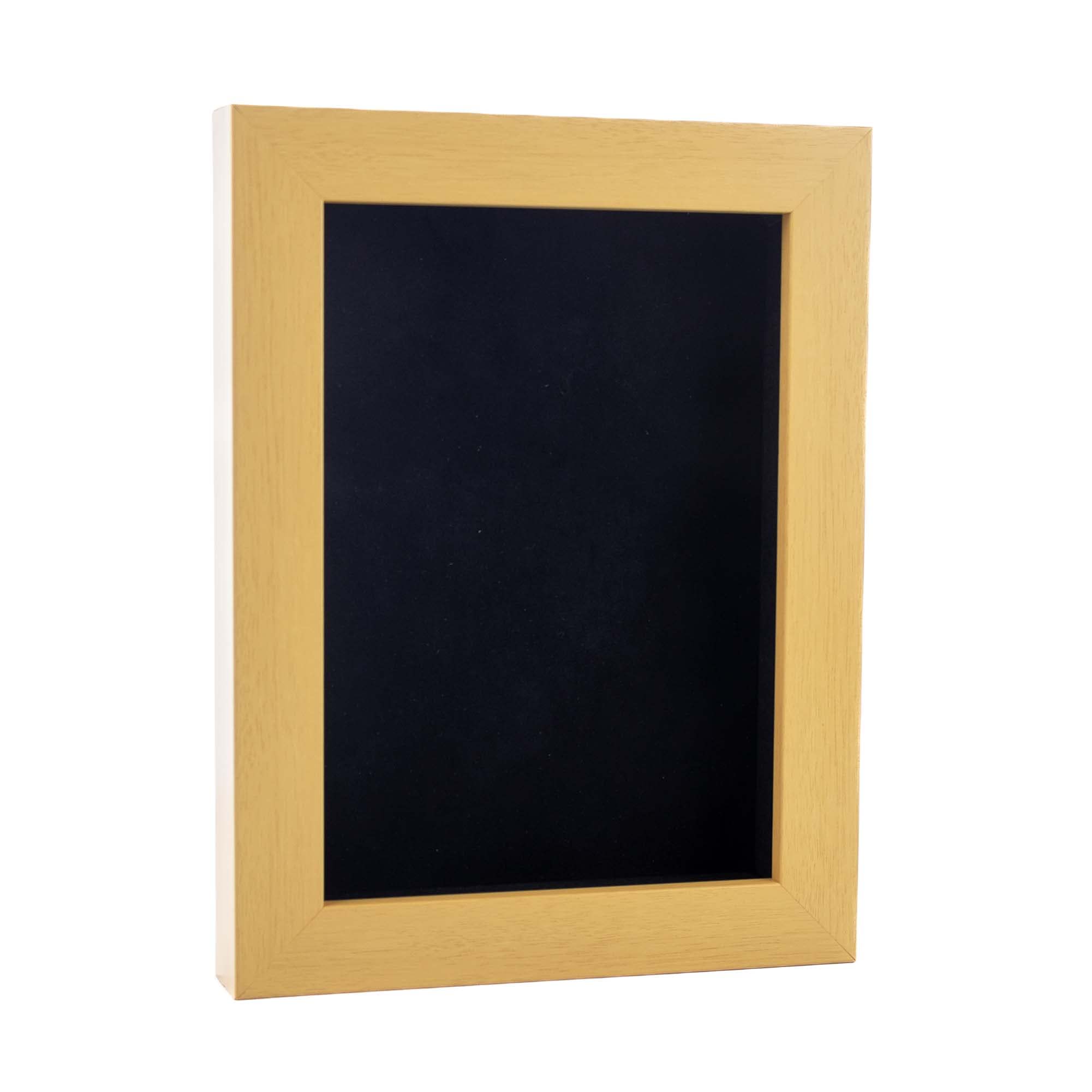 16x20 Shadow Box Frame Natural Wood | with a