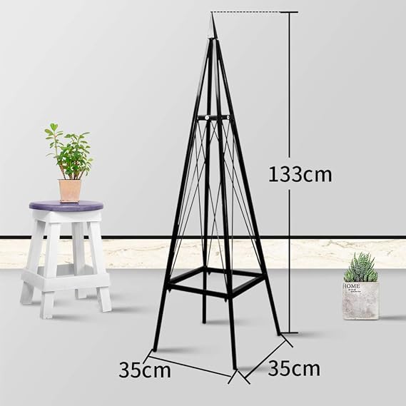 CJSWT Soportes para Plantas en Maceta Plantas, Torre obelisco ...