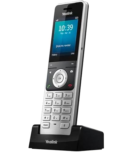 Yealink W60B DECT IPベースステーション W56Hハンドセット Amazon.com : Yealink W60B 8 Line HD VoIP DECT IP Base