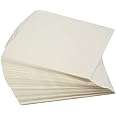 Twisting Wax Paper Sheets for Food (100)– Rectangle Caramel Wrappers Non Stick –Semi Translucent Confectioners Patty Paper