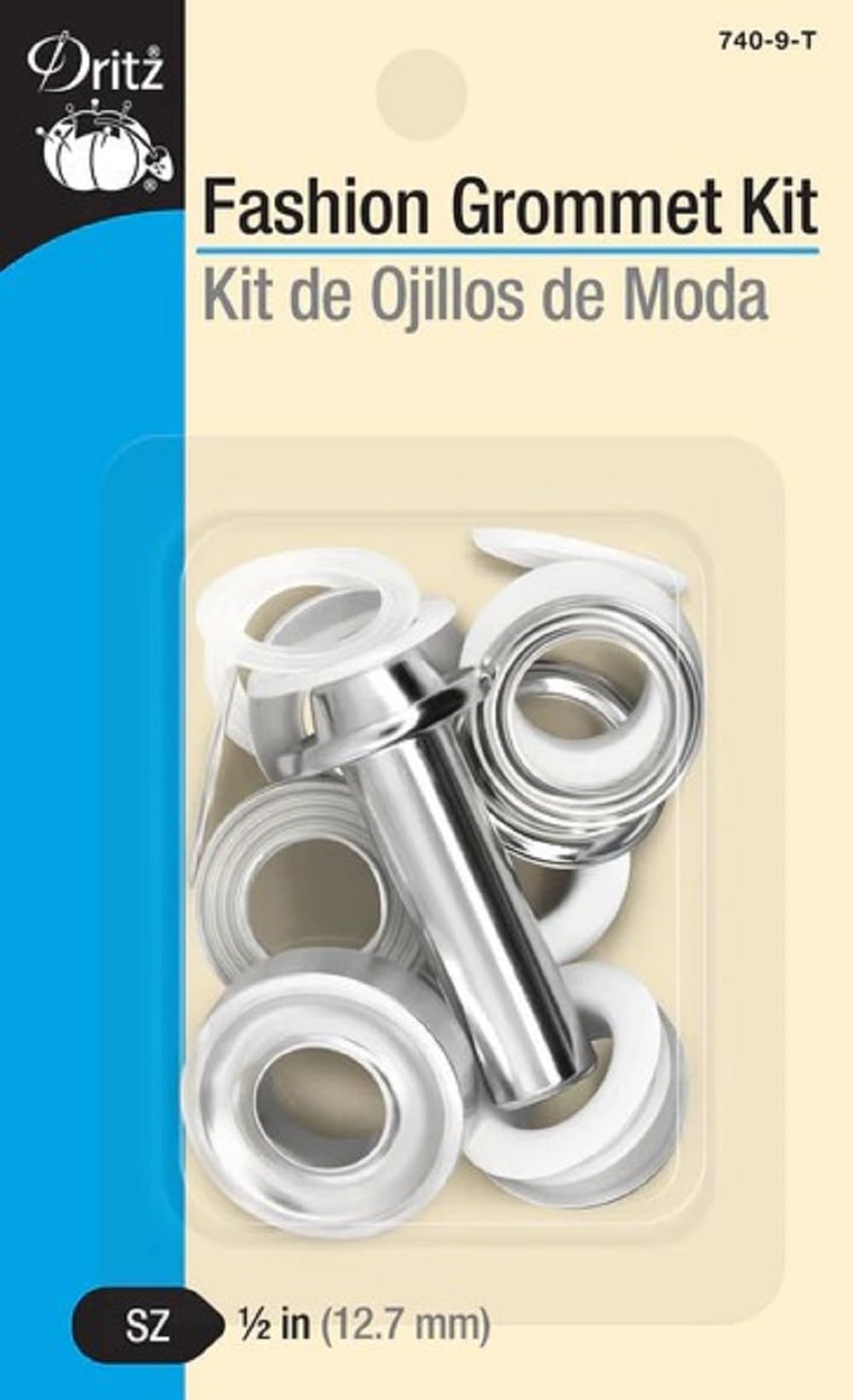 Dritz Grommet Kit, Black, 1/2-inch