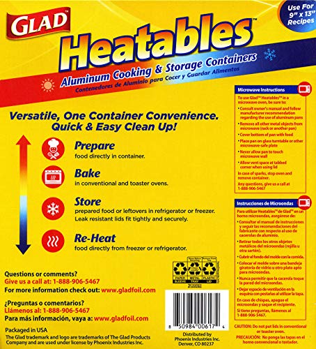 4 Glad+Containers+Conventional+Dishwasher+Pack