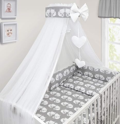 cot drape and rod set