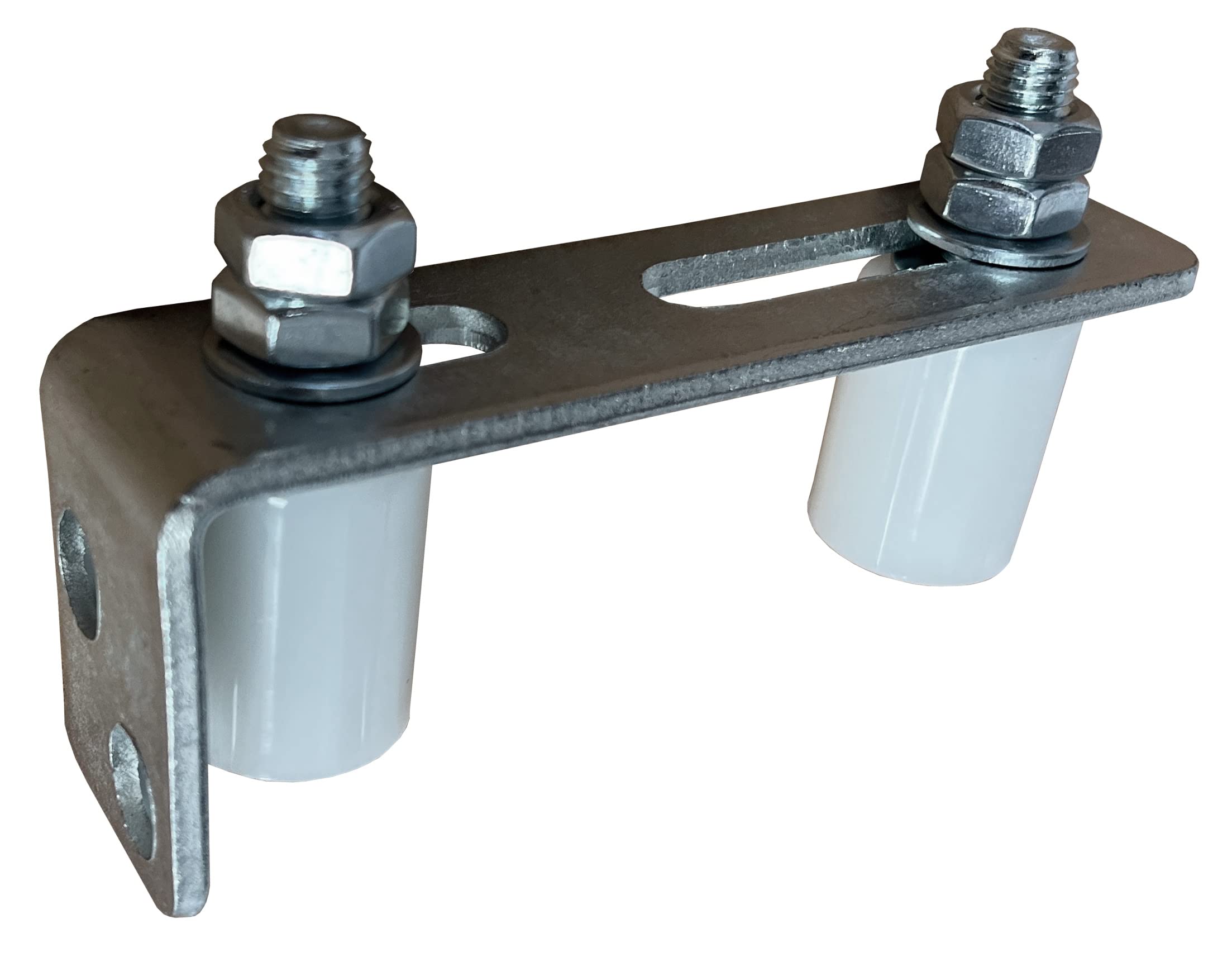 Bricometal Adjustable Screw Tab Guide – L = 100 with Two Olives Ø30 mm