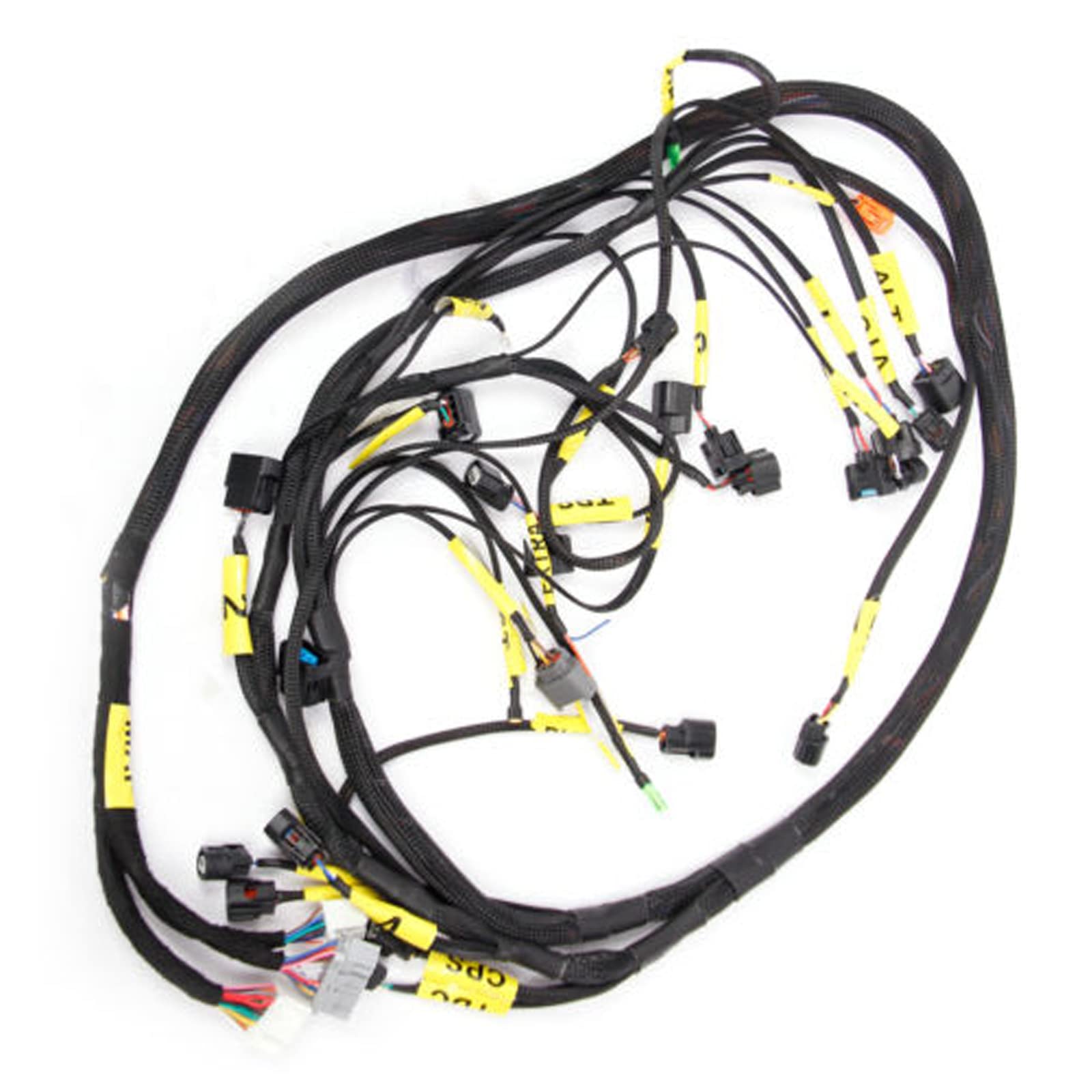 Photo 1 of WZruibo K20 K24 K-Series Tucked Engine Wiring Harness for Honda Acura K-Swap Integra CRX EK EG 02-04 RSX Type S&Base,for 01-05 Civic Si EP3 Type S / K24 Swap(500167639)