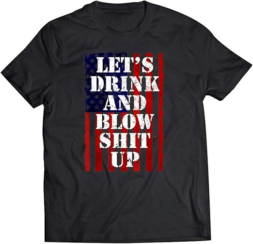 Funny Fireworks Shirts for Men Women Day Drinking 4th July