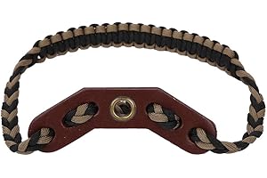 Archery Wrist Sling, Bowhunting Accessories Archery Bow Slings Adjustable Braided Cord Rope Archery Bow Wrist Sling for