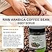 Biofinest Arabica Coffee Scrub: Best For Varicose Veins, Cellulite, Stretch Marks, Eczema & Acne - Moisturizer and Exfoliator (250g)