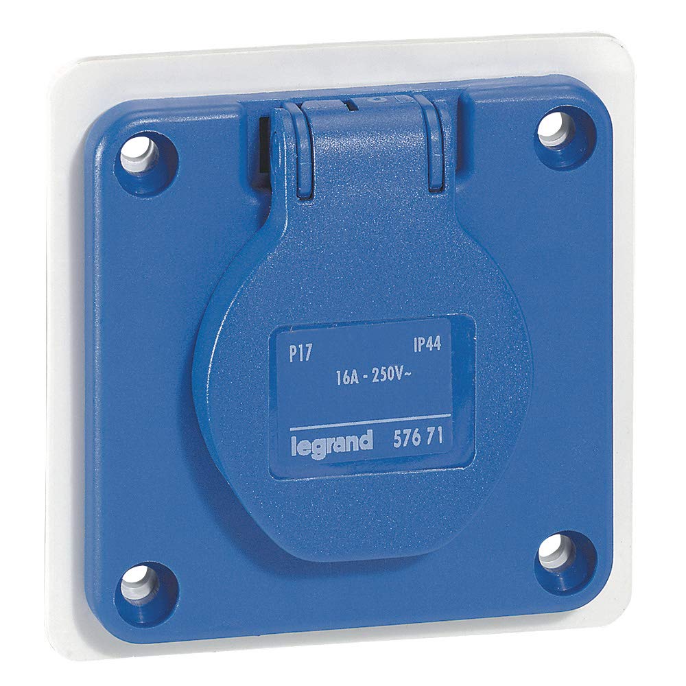 Legrand 057671 SURFACE-MOUNT SSDO 16A, BLUE F
