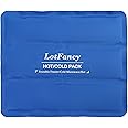 LotFancy Ice Pack for Injuries, Reusable Large Hot Cold Pack for Therapy, Heating or Cooling Gel Pad for Back Shoulder Waist Sprains, Muscle or Joint Pain Relief