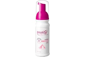 Douxo S3 Calm Mousse, Contains 0.75% Ophytrium, Soothing, For Itchy, Irritated or Allergic Skin, For Dogs and Cats, 5.1 fl. oz. (150mL)