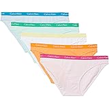 Calvin Klein Women's Carousel Logo Cotton Stretch Bikini Panty