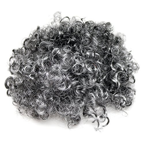 grey curly wig fancy dress Medeia Witch Beehive Wig main image 0