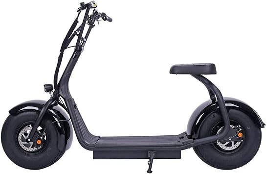 2000w Electric Scooter - Electric Bicycle / Motorcycle with Chopper Style Seat - Fast, Wide Tyre 
