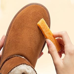 Suede & Nubuck Cleaning Eraser, Portable Dry Cleaner for Shoes, Clothes, Handbags & Car Seats