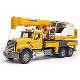 Bruder 02818 Mack Granite Liebherr Crane Truck
