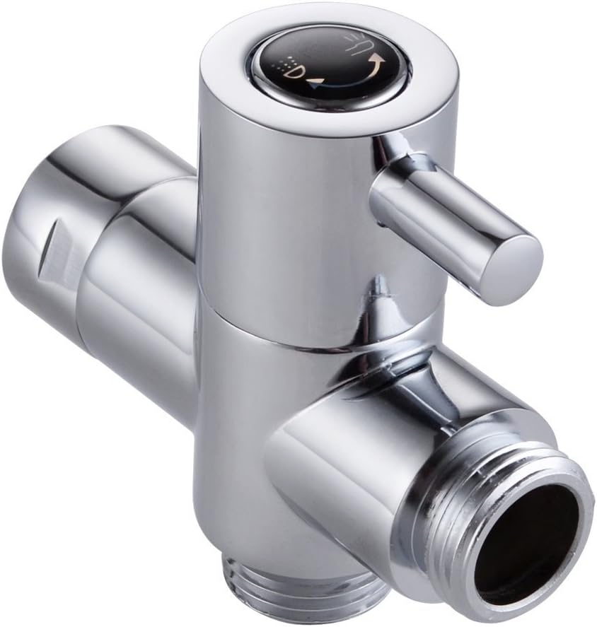 Sumnacon® 1/2 inch IPS Brass Shower Arm Diverter Valve 2Way Shower