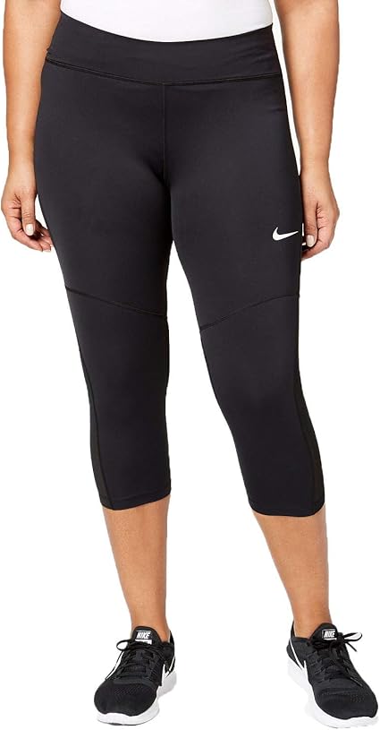 NIKE Power Fly Capri Good Plus - Mallas Pirata Mujer: Amazon.es: Ropa y accesorios
