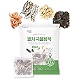 Jeju Island Radish, Korean Dried Seafood Mixed Dashi Pack (15g×27 Packs), 제주 무 다시팩