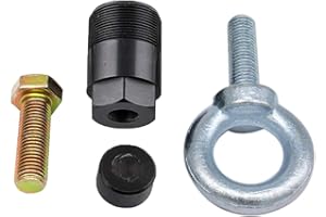 BEIJRDDBEST Flywheel Puller Removal Tool 91-849154T1 and Lift Ring 91-90455-1 Compatible with Mer-cury Mariner and Ya-ma-ha Outboard Lift