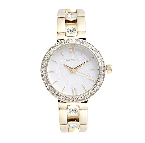 Giordano Analog Silver Dial Women's Watch-A2088-22