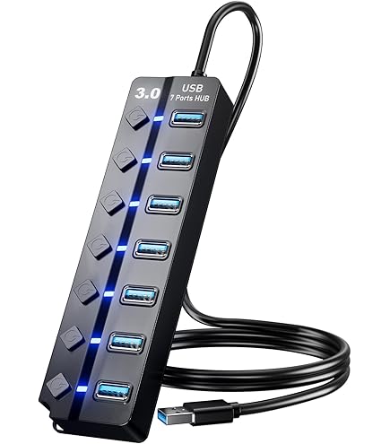 Amazon.com: LogiLink USB 2.0 HUB 4-Port Black, UA0128 : Electronics