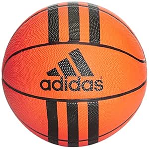 adidas 3 Stripes Mini Basket Ball, Unisex Adulto, Orange/Black ...