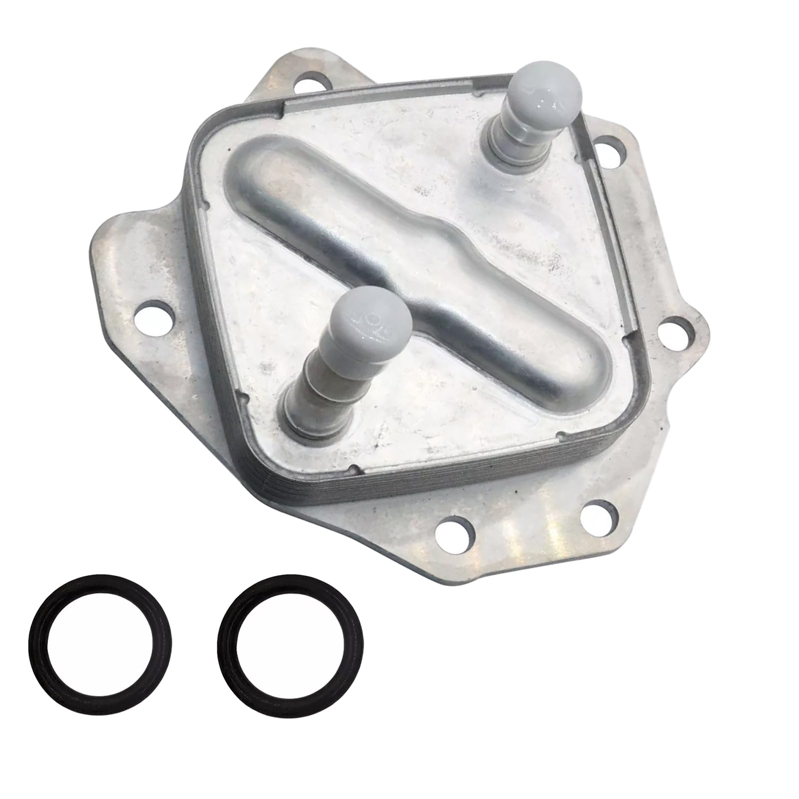 Photo 1 of ?Bledtax Engine Oil Cooler 15710-38021 Compatible with Toyota Land Cruiser Sequoia Tundra 5.7L 2007-2022 Compatible with Lexus LX570 5.7L 2008-2021 15710-0S010