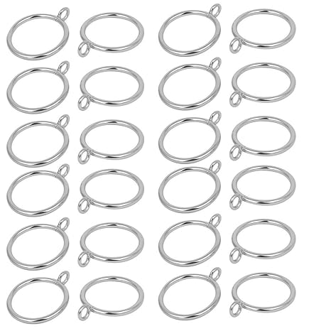 Buy Generic 38mm Dia 57mm Length Iron Curtain Drape Sliding Eyelet