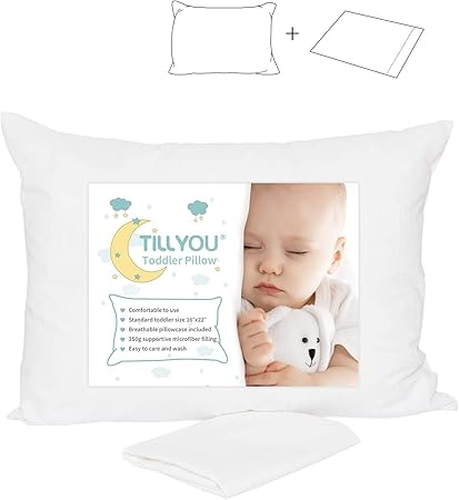 toddlers and pillows
