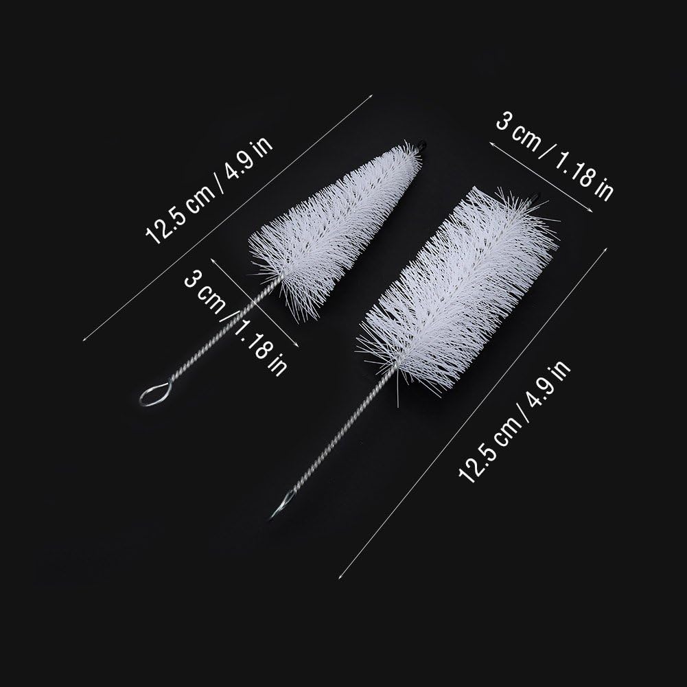 Drfeify Trumpet cleaning set, 4-piece trumpet cleaning brush set, mouthpiece brush Valve brush Flexible brush cleaning cloth - Image 4