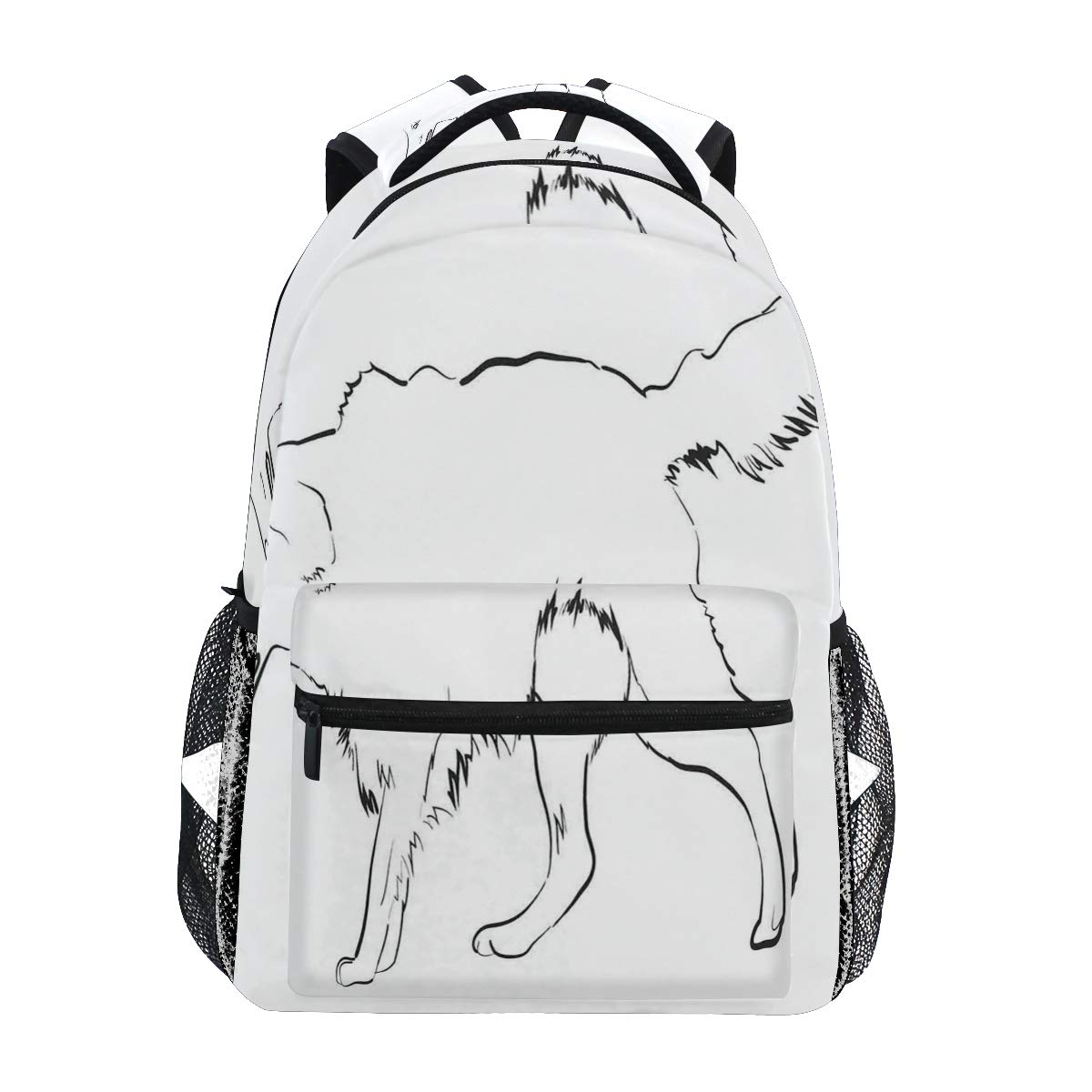 Sketch Of A School Bag Stock Illustration Illustration Of