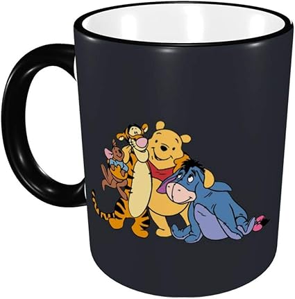 Amazon Co Jp クマのプーさん ピグレット イーヨー ティガー 電子レンジ対応 330cc マグカップ 陶器 コーヒーカップ セラミック おおきめ 軽量 耐熱 人気 自宅用 誕生日プレゼント グッズ ギフト おもしろい おしゃれ かわいい アニメ キャラクター レディース