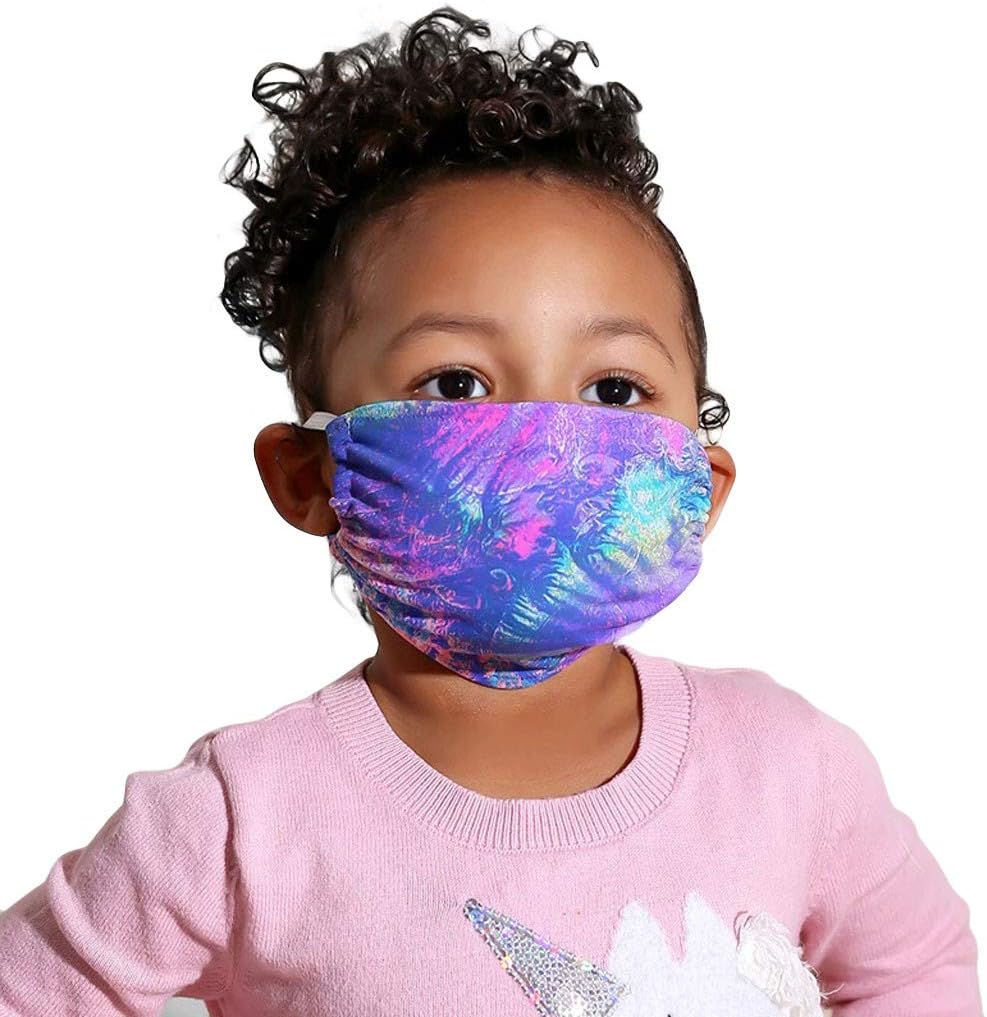 Children Protective Mouth Face Cover Reusable Cotton Breathable Face Shield Dust Proof Windproof Mouths Covers for Kids Children Protective from Pollen, Droplet Pollution, Smog, Gas