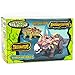 Toysery Walking Triceratops Dinosaur Toy with Amazing Sounds, Dinosaur Noises Lights & Movement for Kids (Colors May Vary)