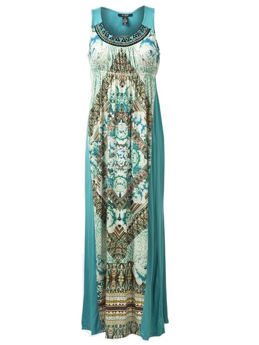 empire line maxi dress