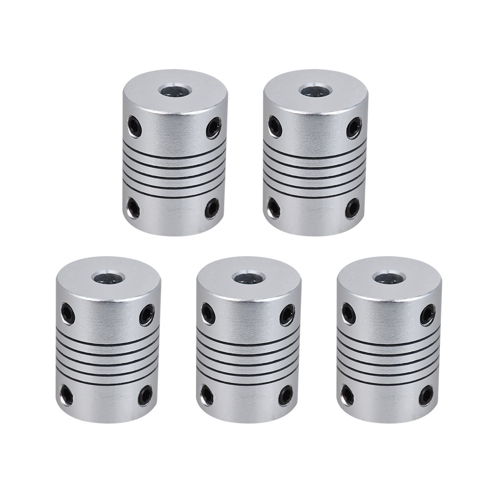 Accoppiatore Albero A Prugna 6.35mm X 10mm | Flessibile Per Motori CNC E Stampanti 3D - Foto 7