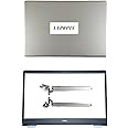 LTPRPTS Replacement Laptop LCD Back Cover Top Case Rear Lid with Hinges and Front Bezel Frame for Dell Inspiron 15 5000 5593 032TJM 0YCYPN 0CCTXP 32TJM YCYPN CCTXP