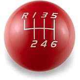 Billetworkz Weighted 500G (Gram) Shift Knob Compatible/Replacement for Manual 2012-2021 Subaru BRZ/Scion FRS/Toyota GT86, Gloss Red