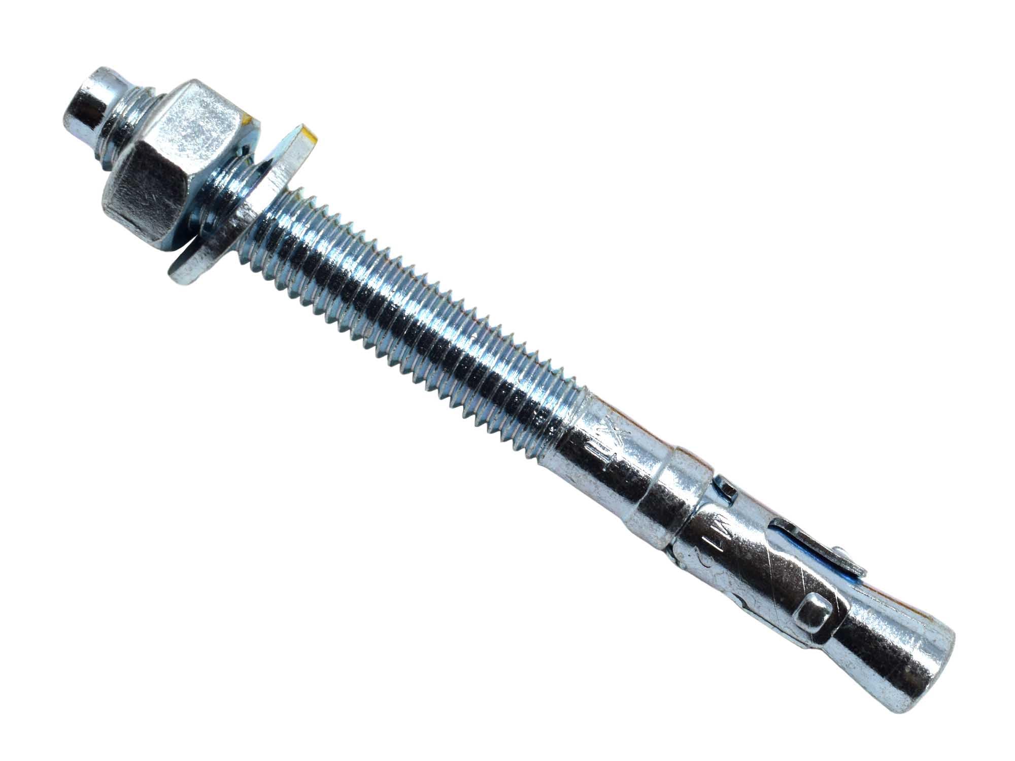 MASONMATE Zinc Plated Through Bolt M12 x 120mm Pack of 25