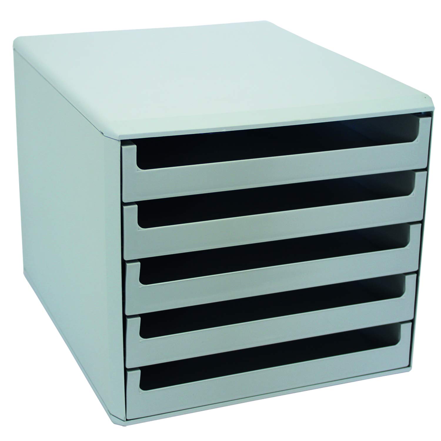 Metzger + Mendle 5 Drawer Unit A4-C4 Light grey/light grey