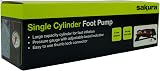 Sakura Single Cylinder Foot Pump PG270 52cm Hose 3 Valve Adaptors view 2