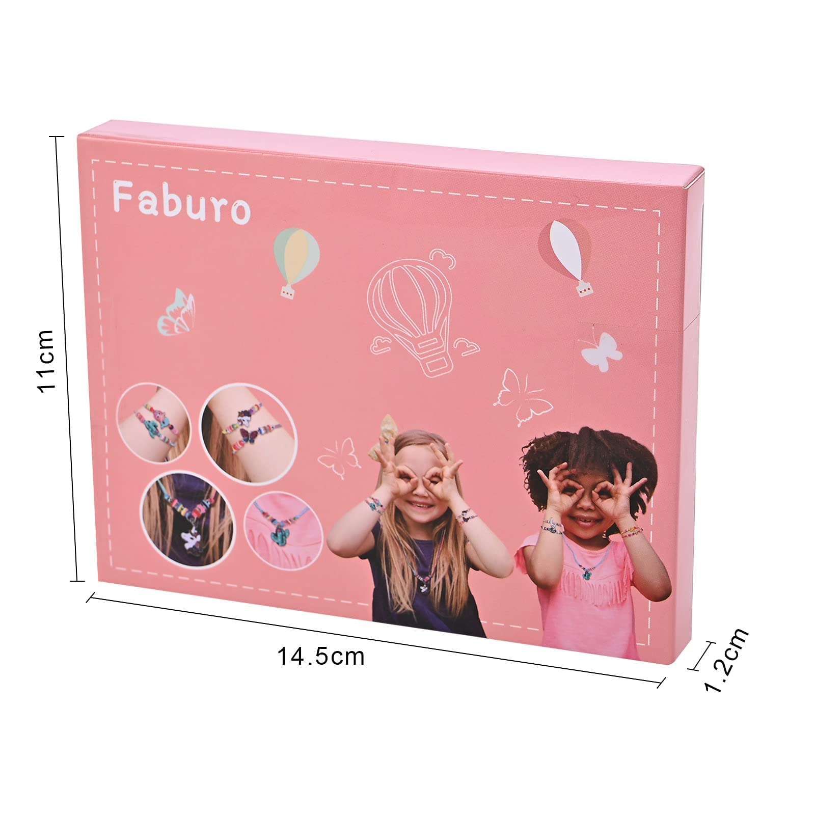 Faburo 30pcs Kids Jewelry for Girls, 10 Necklaces, 10 Rings, 10 Bracelets, Little Girls Jewelry Kids Unicorn Necklace Rings for girls, Kid Bracelets Necklace Birthday Gift Age 2 4 6 8