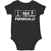 AW Fashions I Nap Periodically Baby Bodysuit Funny Cute Newborn Romper Coming Home Outfit for Infant Boys