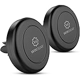 Magnetic Phone Mount, WixGear [2 Pack] Universal Air Vent Magnetic Phone Car Mount Phone Holder for Car, for Cell Phones and 