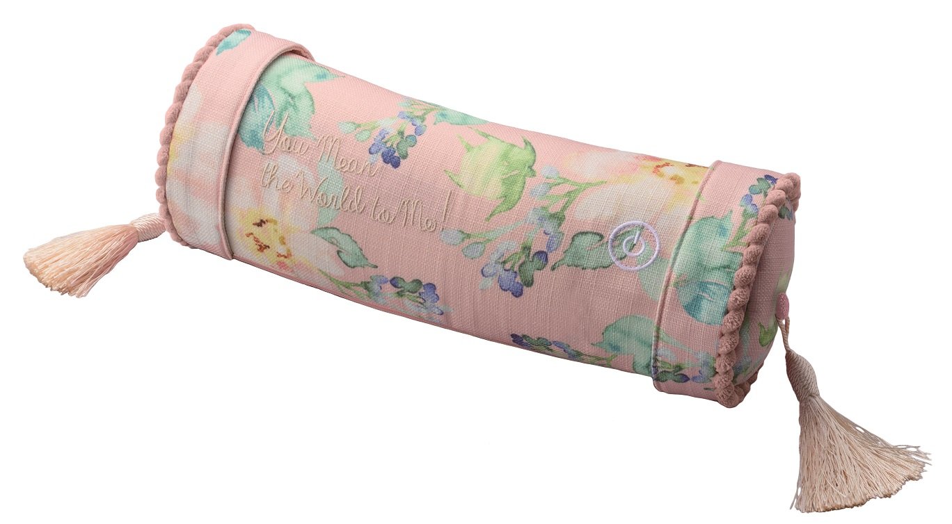 【かわいい！ ・ 家庭用マッサージ器】　★ ATEX ／ アテックス ★　ルルド ／ マッサージロールクッション　AX-HXL186　アイボリー ルルド 送料無料 ルルド マッサージロールクッション (AX-HXL186