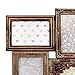 Hello Laura - 9 Opening Photo Frame Classic Royal Rustic Bronze Frame 18 x 18 Wall Hanging Photo Frame for 4 x 6 inch Photo Sockets x 9 Frame Edge | Gallery Style
