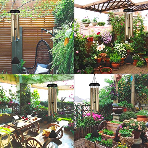 MEIHONG Large Wind Chimes Outdoor, 32 Inch Large Sympathy Wind Chimes Outdoor Clearance, Memorial Wind Chimes, Sympathy Wind Chime Gifts for Mother,Unique Wind Chimes Outdoors Garden Chimes Decor