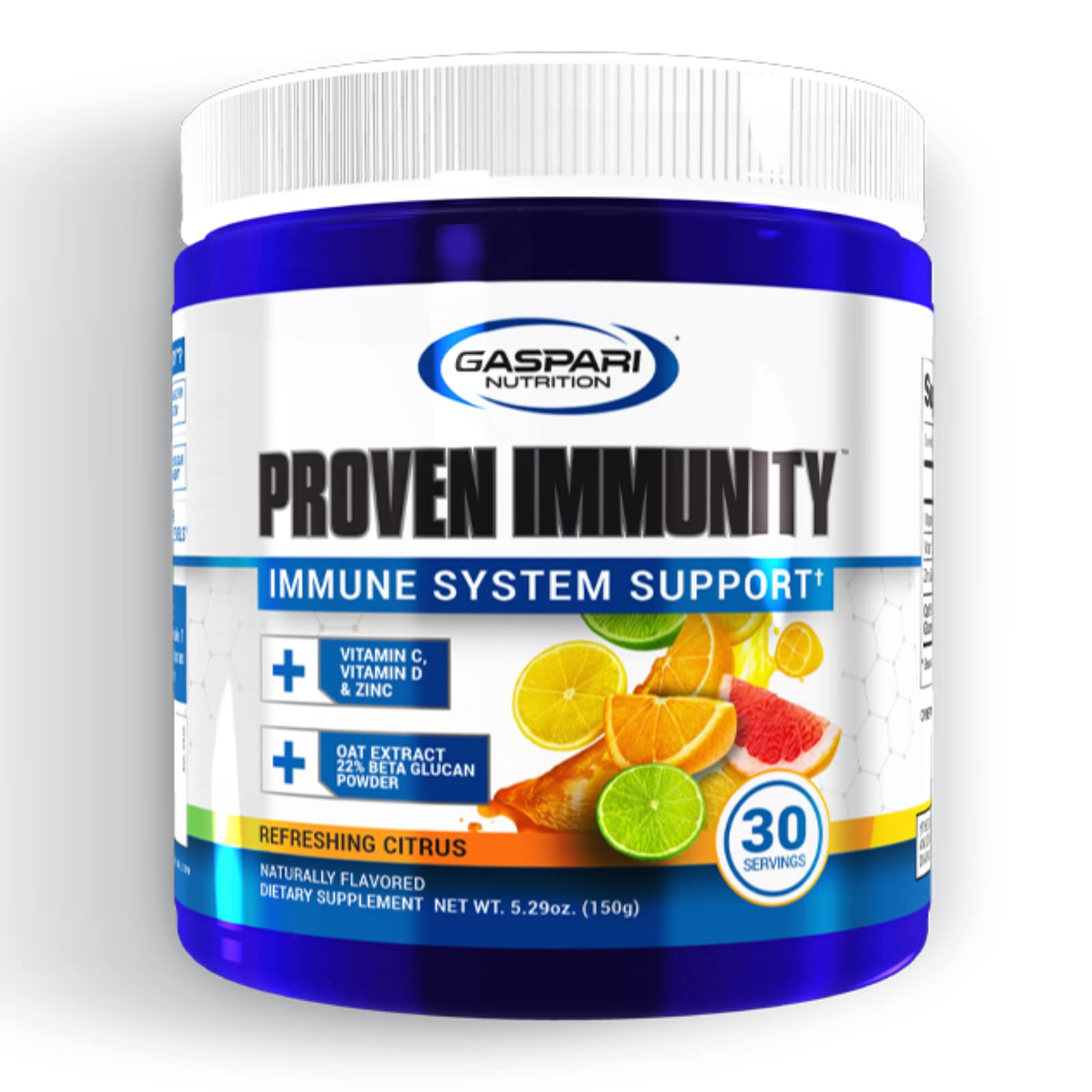Gaspari Nutrition Proven Immunity, Refreshing Citrus, 150g