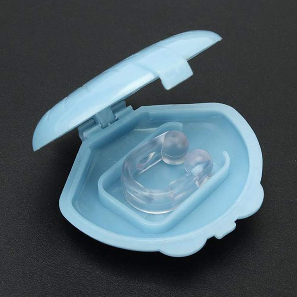 Silent Sleep Silicon Snore Stopper Anti Snoring Nose Clips Aids: Health & Personal Care